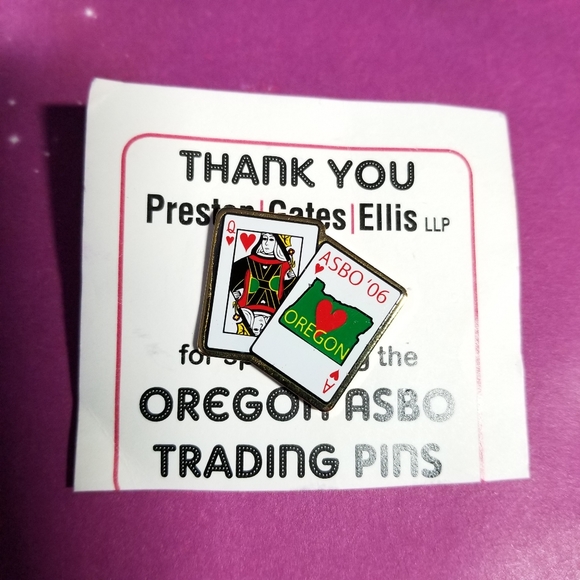 ASBO trading pin 2006 lapel brooch enamel gold tone Association School b… - Picture 9 of 9